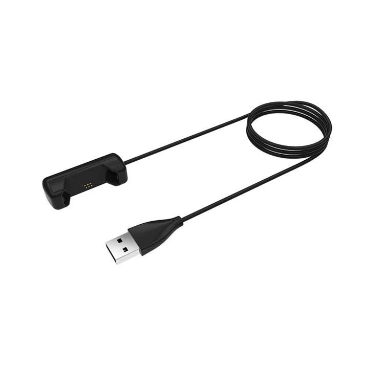 For Fitbit Flex 2 100cm USB Charging Cable Cradle - Black