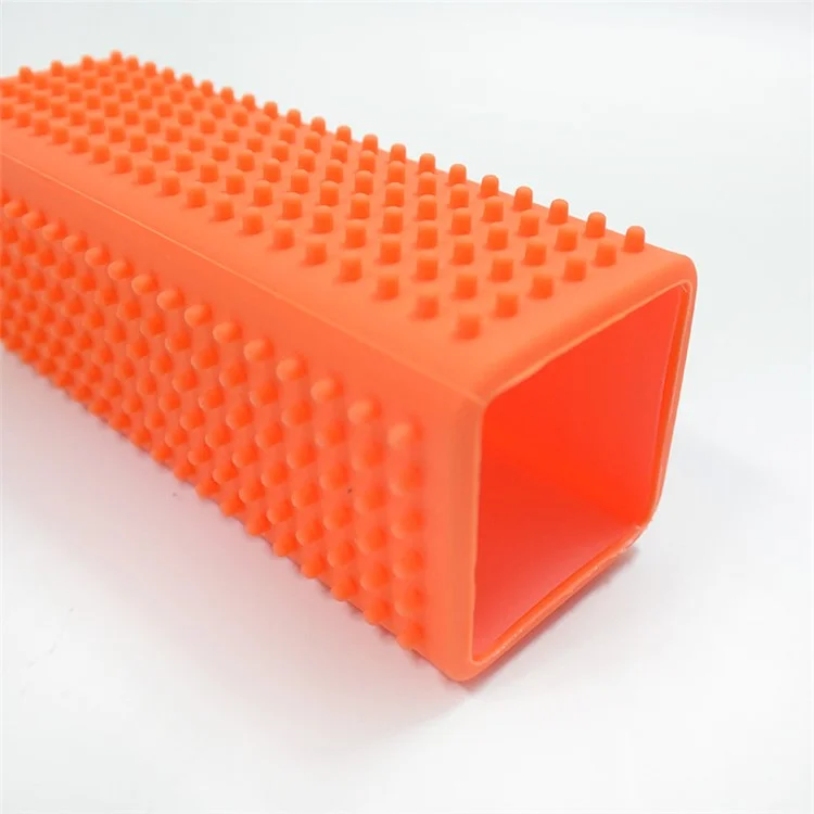 Silicone Pets Shedding Hair Remover Grooming Tool Roller for Puppy Dogs Cats - Orange