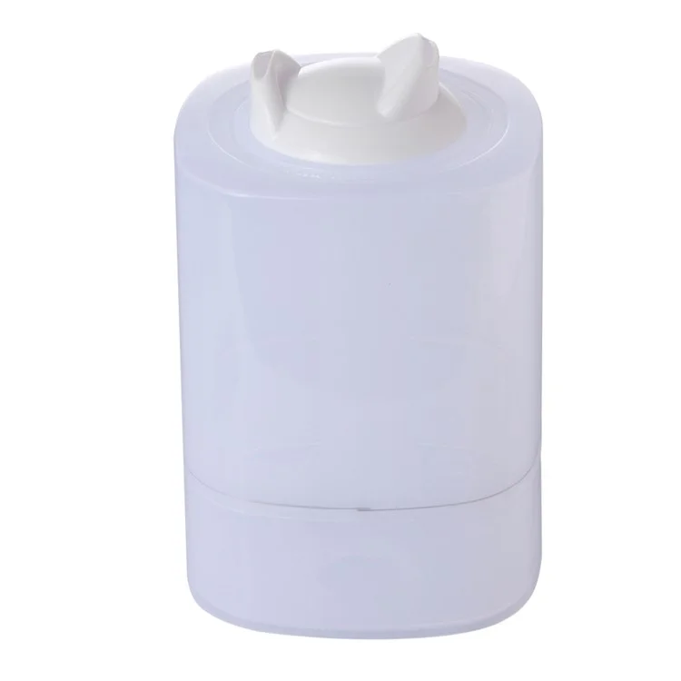 1.5L Ultrasonic Air Humidifier LED Color Changing Aroma Oil Diffuser - White / US Plug