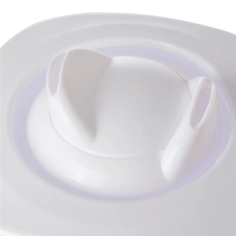 1.5L Ultrasonic Air Humidifier LED Color Changing Aroma Oil Diffuser - White / US Plug