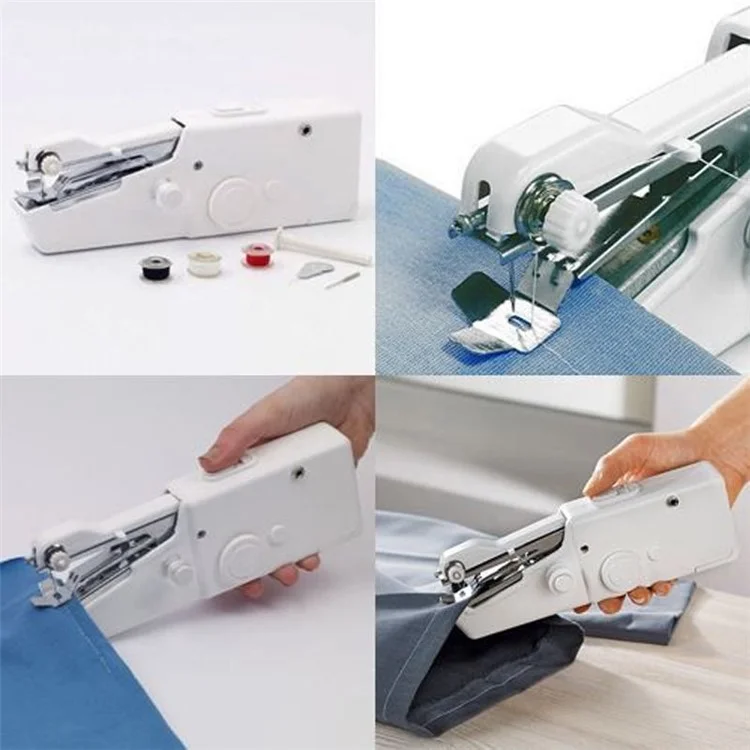 Portable Mini Handheld Sewing Machine Handy Quick Stitch Tool