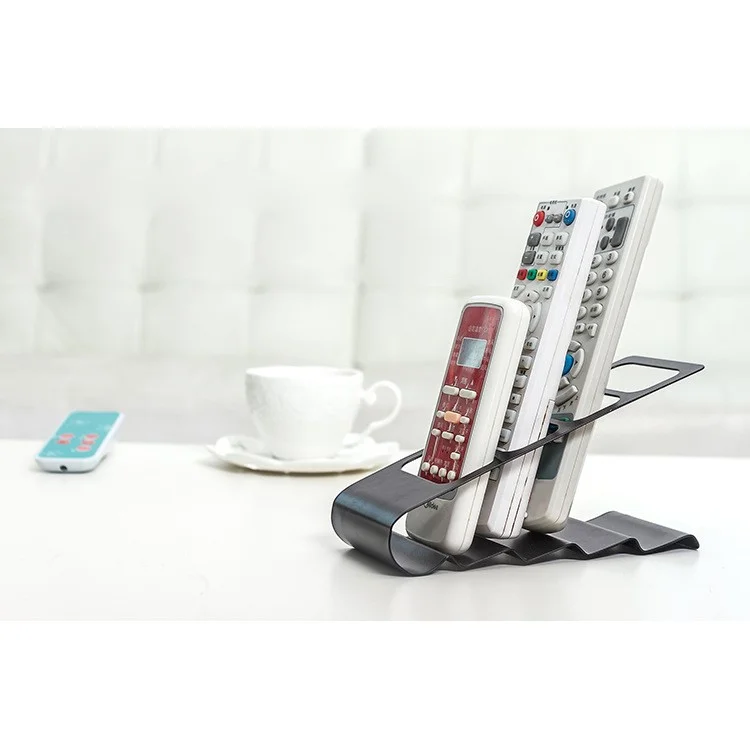 tv 4-slot Tv/ar Condicionado Remote Controller Organizer Titular - Preto