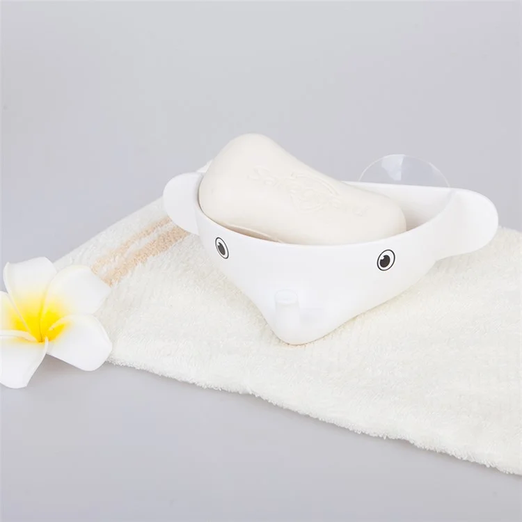ANYA Adorable Elephant Plastic Soap Holder with Suction Cup
