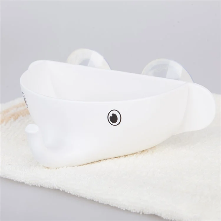 ANYA Adorable Elephant Plastic Soap Holder with Suction Cup