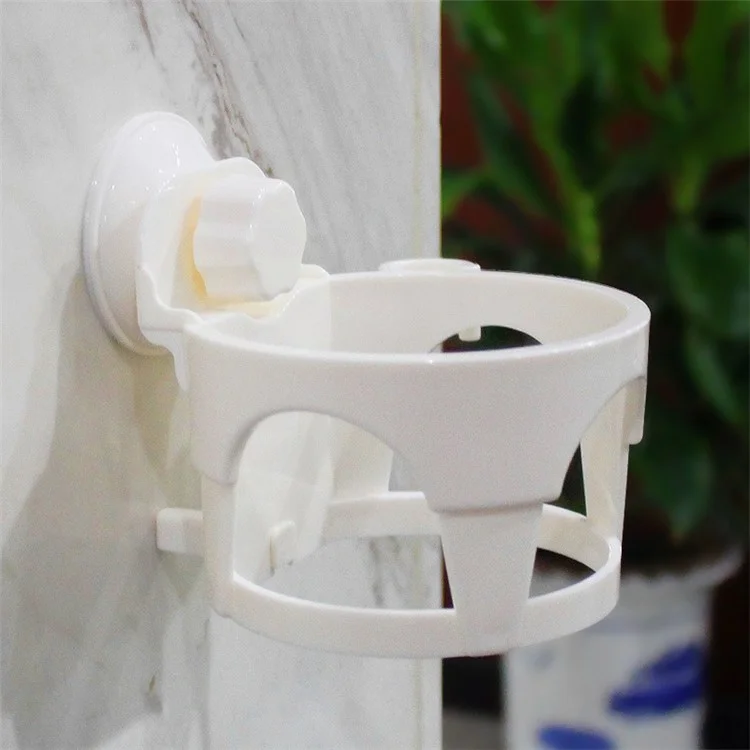 Bathroom Plastic Hair Blow Dryer Holder with Suction Cup