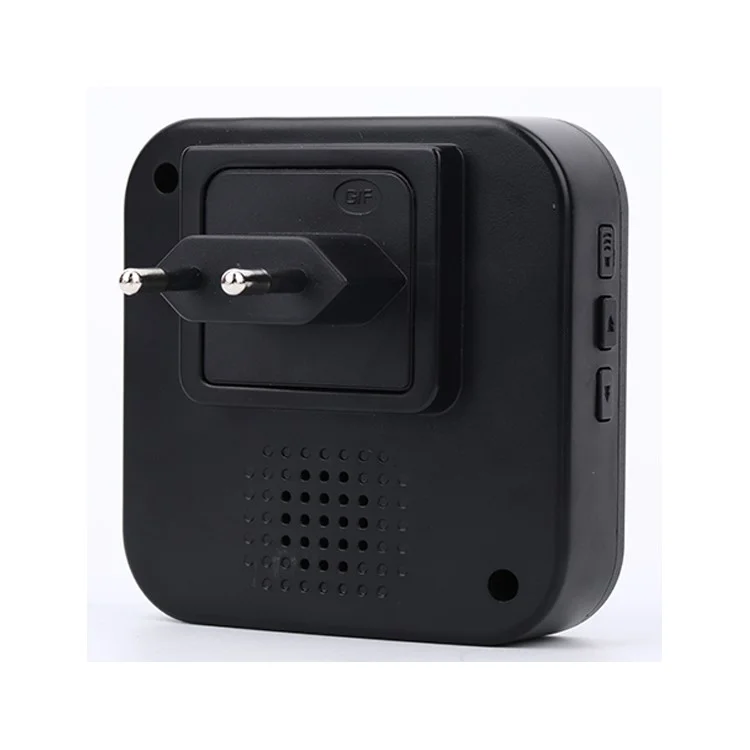 N6-1T1 Plug-In 300m Wireless Door Bell Kit 1 Transmitter + 1 Receiver, 55 Chimes - EU Plug