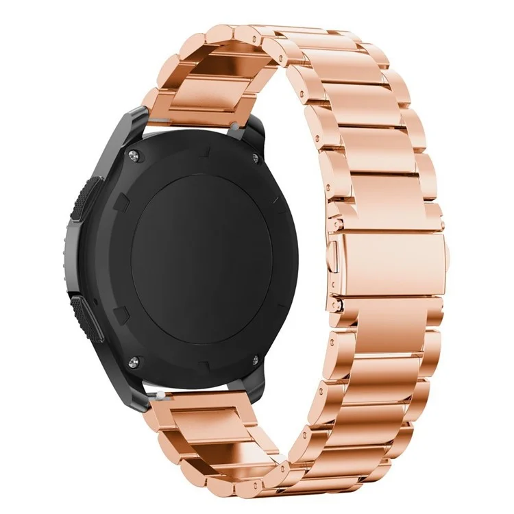 Solid Stainless Steel Chain Watch Band Strap for Samsung Gear S3 Frontier / S3 Classic - Rose Gold