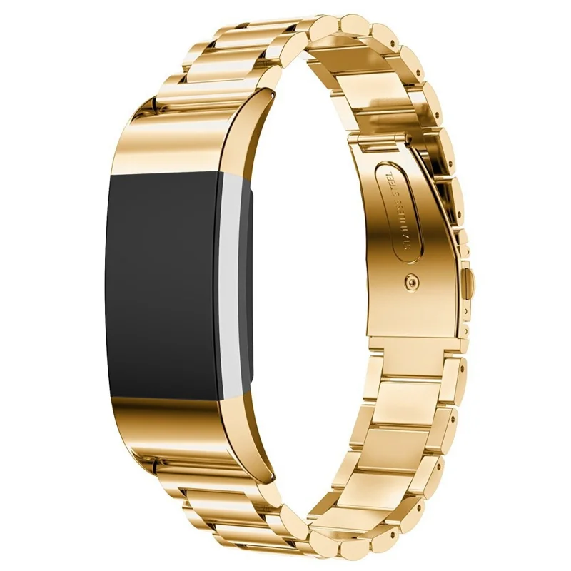316L Stainless Steel Wristband for Fitbit Charge 2 - Gold Color