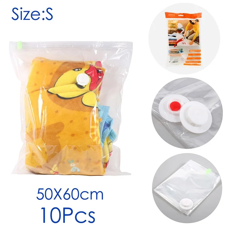 10PCS/lot Vacuum Storage Bag Space Saving Compression Bag, 50x60cm