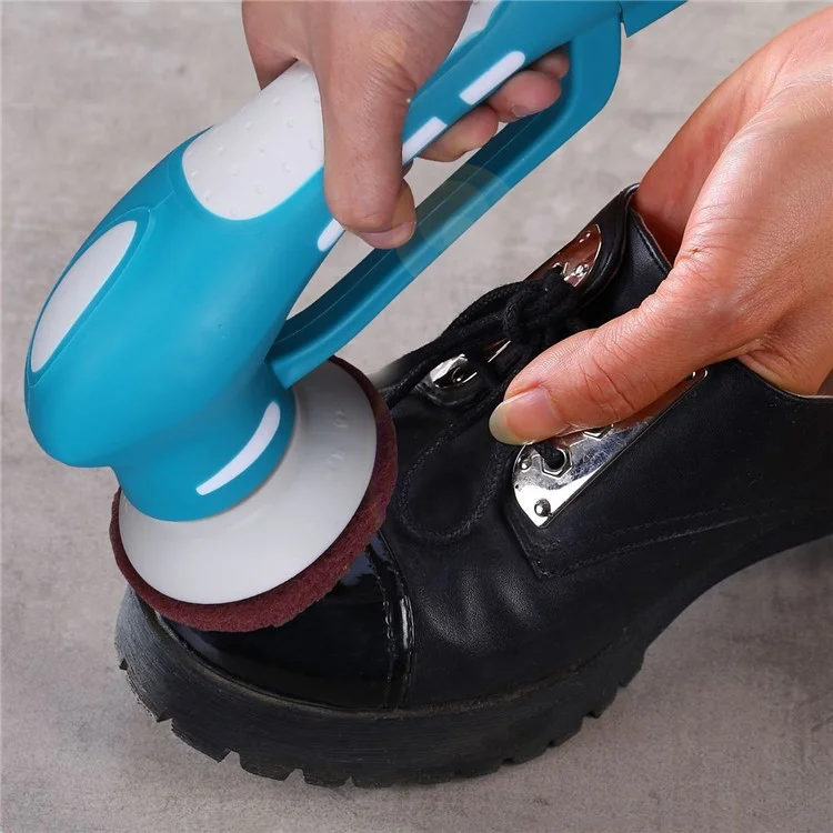 Handheld Cordless Electric Tile Scrubber Household Spin Scrubber for Bathroom and Kitchen - EU Plug