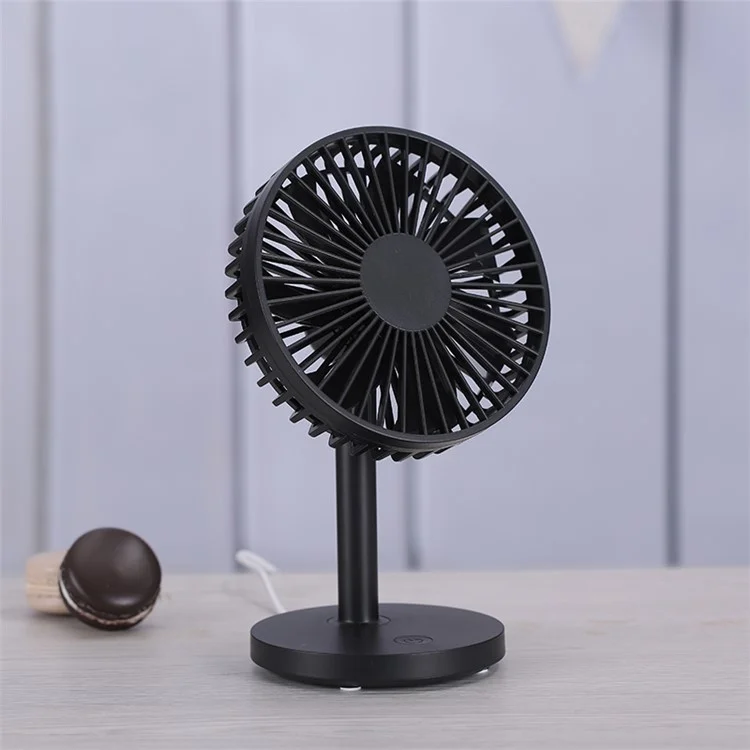 Mini USB Fan Desktop Cooling Fan with 3 Adjustable Speed for Office, Home, etc. - Black