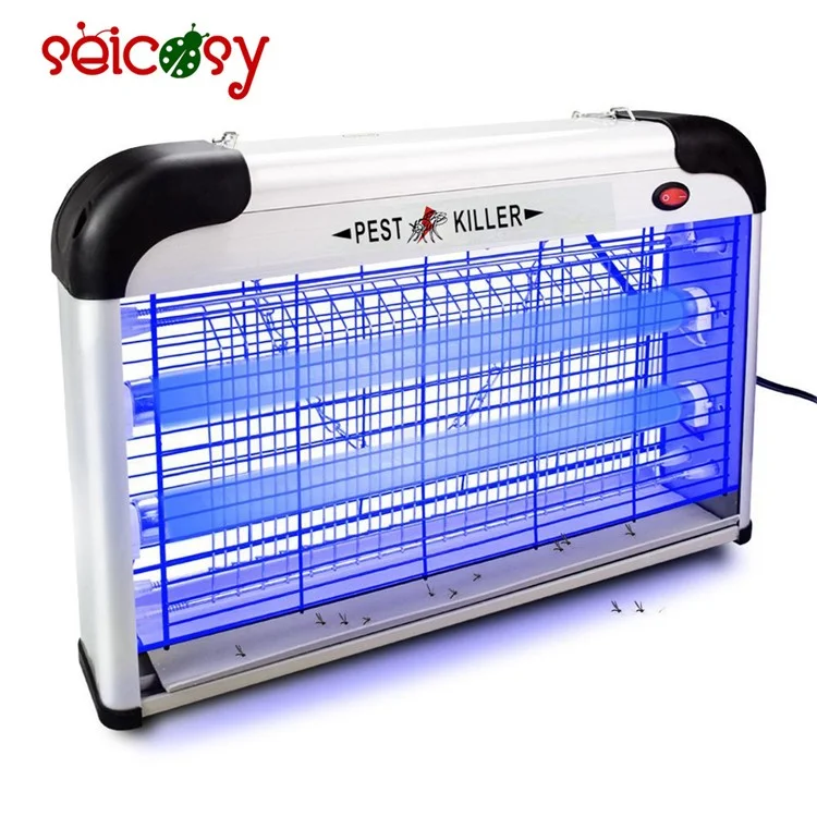 Photocatalyst LED Lámpara Asesina de Mosquitos 20W Mosquito Luz de Mosquito Electronic Bug Zapper Mosquito Repelente Luz - Enchufe de la ue