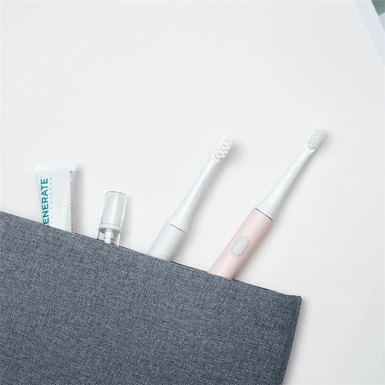 Xiaomi Mijia T100 Sonic Énergie Électrique Batterie Rechargeable Brosse À Dents - Blanc