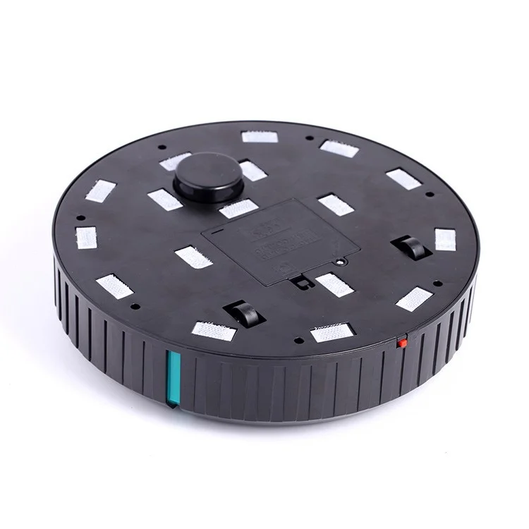 Portable Automatic Vacuum Cleaner Robot Floor Cleaning Sweeper - Black