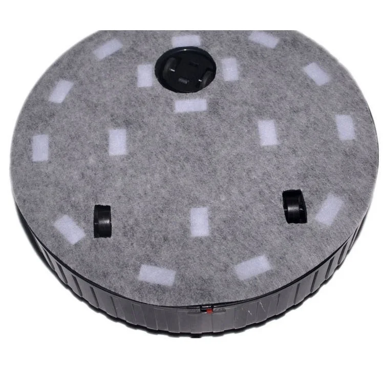 Portable Automatic Vacuum Cleaner Robot Floor Cleaning Sweeper - Black