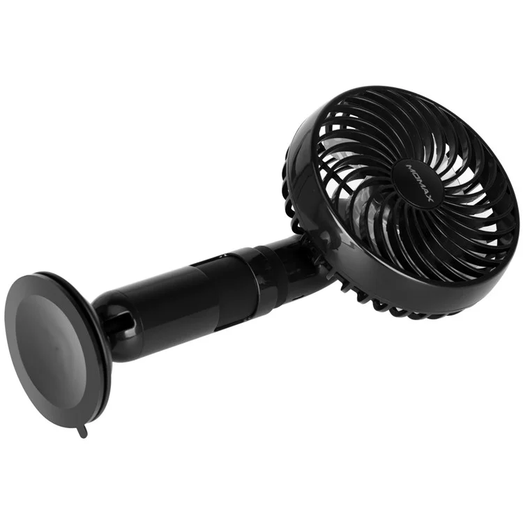 MOMAX iFan Detachable Power Bank Handheld Mini Fan - Black