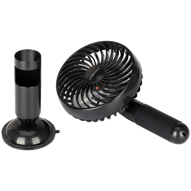 MOMAX iFan Detachable Power Bank Handheld Mini Fan - Black