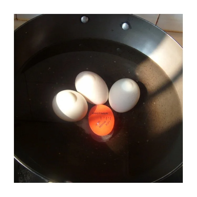 Heat Sensitive Hard & Soft Boiled Egg Timer Color Changing Indicator