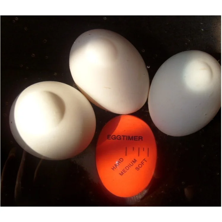 Heat Sensitive Hard & Soft Boiled Egg Timer Color Changing Indicator