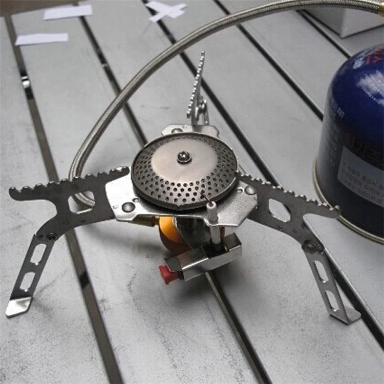 2900W Outdoor Cooking Cookware Gas Stove Foldable Split Furnace for Picnic Hiking Camping