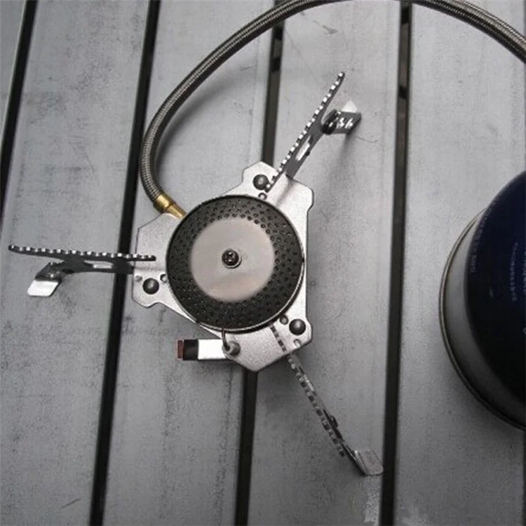 2900W Outdoor Cooking Cookware Gas Stove Foldable Split Furnace for Picnic Hiking Camping