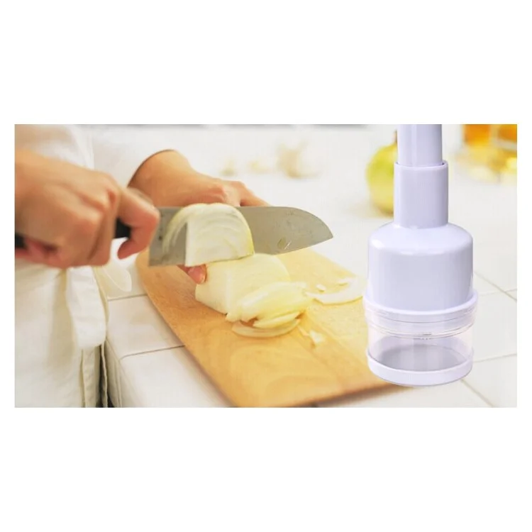 Stainless Steel Kitchen Pressing Vegetable Onion Garlic Chopper Cutter Slicer Peeler Dicer