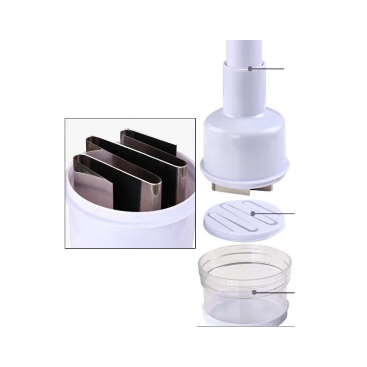 Stainless Steel Kitchen Pressing Vegetable Onion Garlic Chopper Cutter Slicer Peeler Dicer