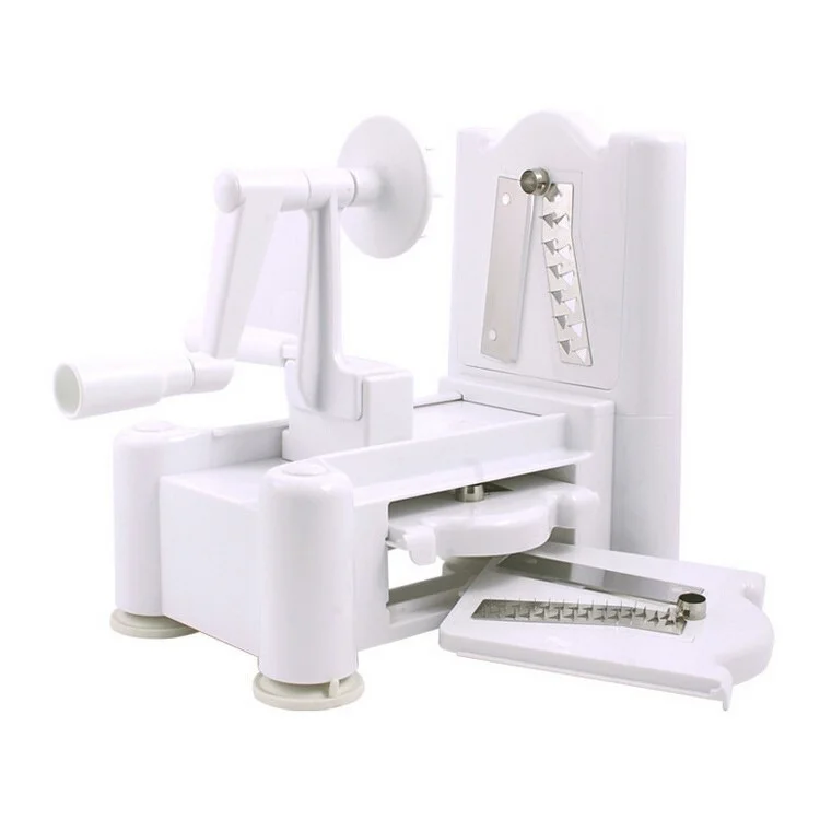 Tri-Blade Vegetable and Fruit Spiral Slicer Chopper