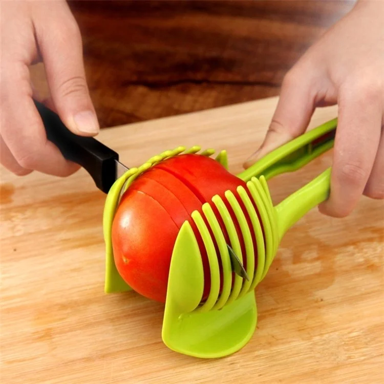 Handheld Kitchen Fruit Slicer Vegetable Lemon Tomato Circular Slicer
