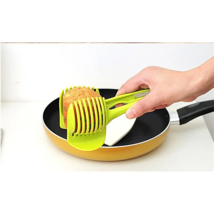 Handheld Kitchen Fruit Slicer Vegetable Lemon Tomato Circular Slicer