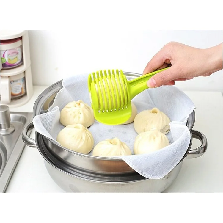 Handheld Kitchen Fruit Slicer Vegetable Lemon Tomato Circular Slicer