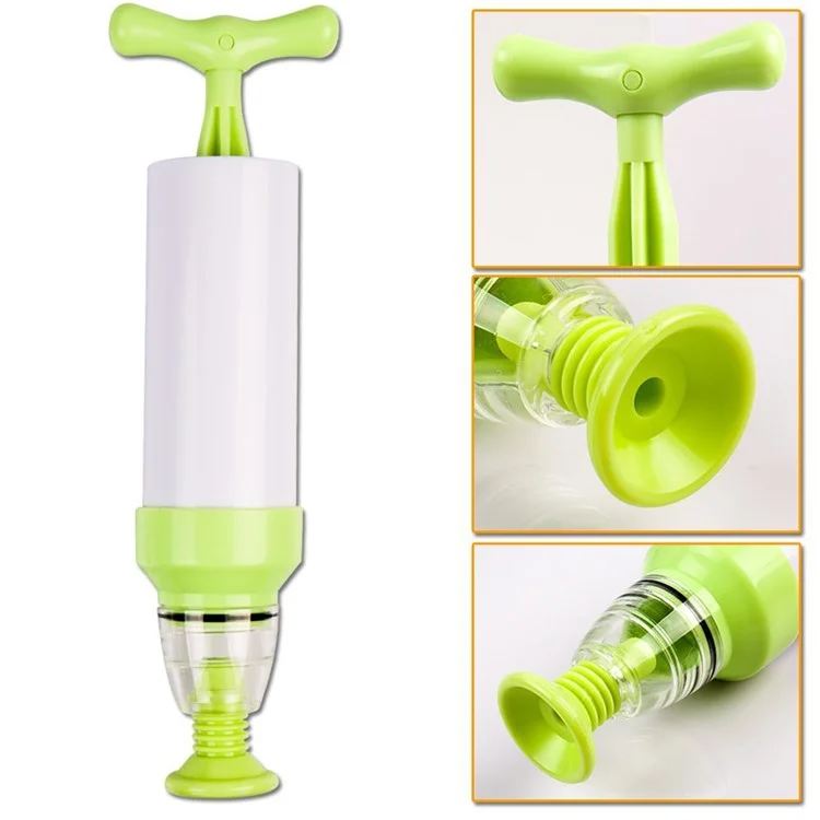5PCS Vacuum Sealer + 1PC Hand Pump for for Food Storage and Cooking