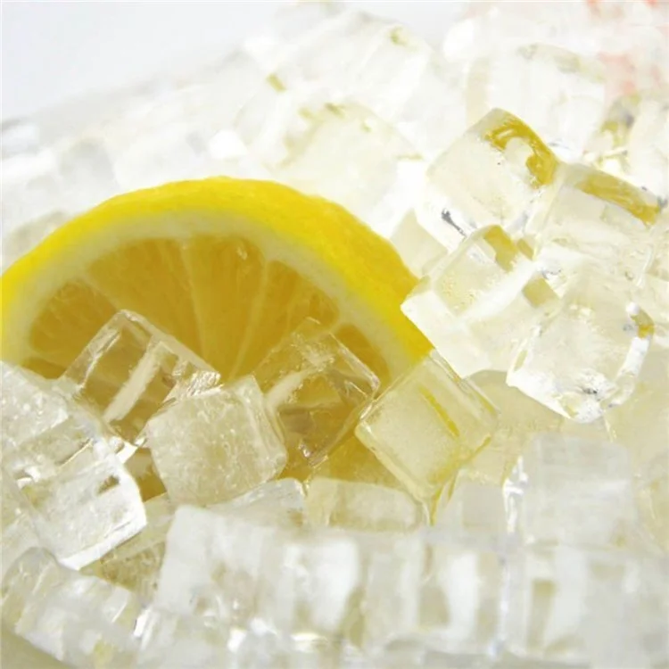 Mini Square 160 Silicone Ice Cube Mould Easy-Release Silicone Ice Cube Tray - Blue