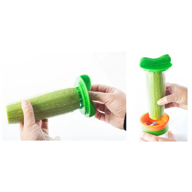 Colorized Handheld Vegetable Spiralizer Fruit Vegetable kitchen Spiral Cutter