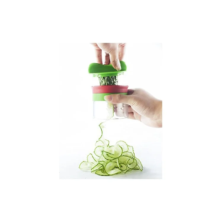 Colorized Handheld Vegetable Spiralizer Fruit Vegetable kitchen Spiral Cutter