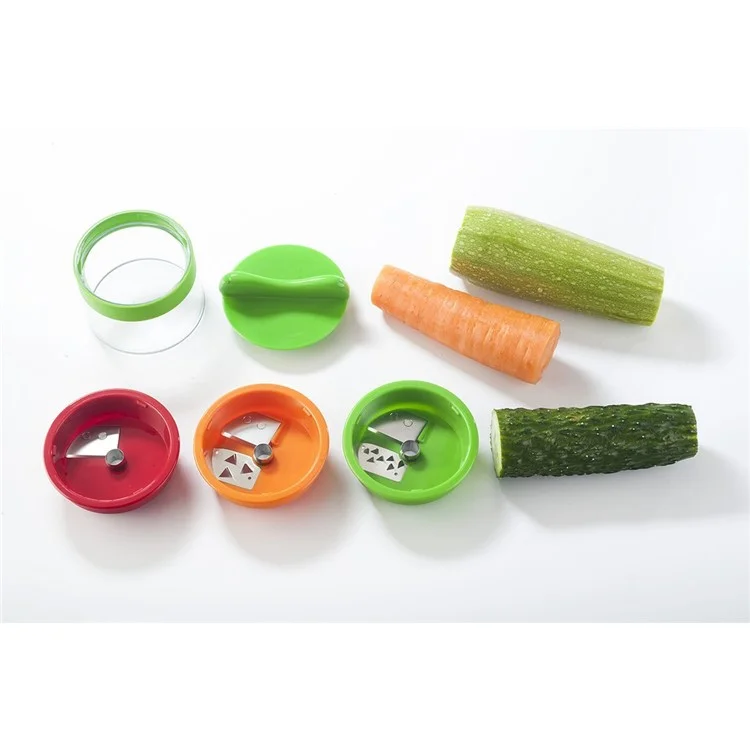 Colorized Handheld Vegetable Spiralizer Fruit Vegetable kitchen Spiral Cutter