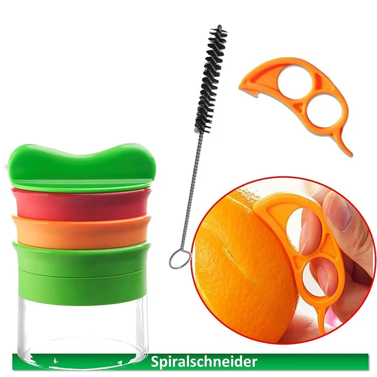 Colorized Handheld Vegetable Spiralizer Fruit Vegetable kitchen Spiral Cutter