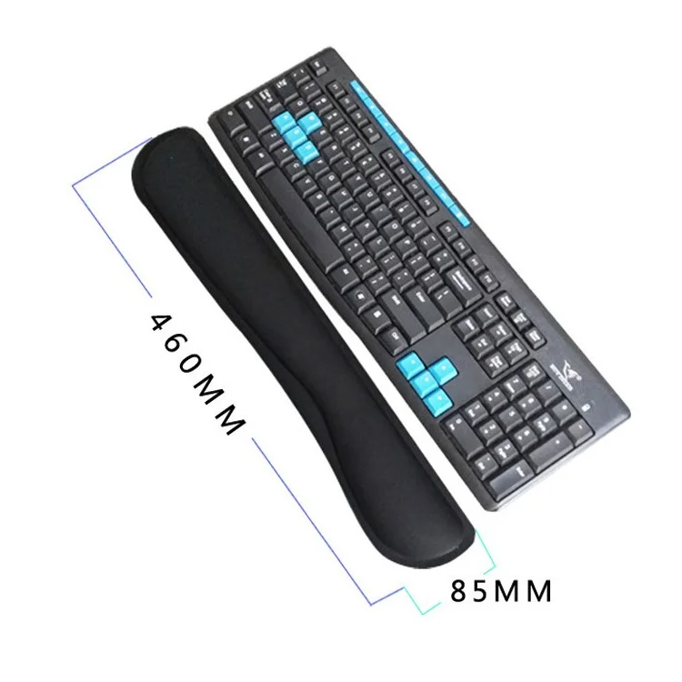 Memory Foam Mouse Pad Wrist Protector Support Keyboard Mat Kit