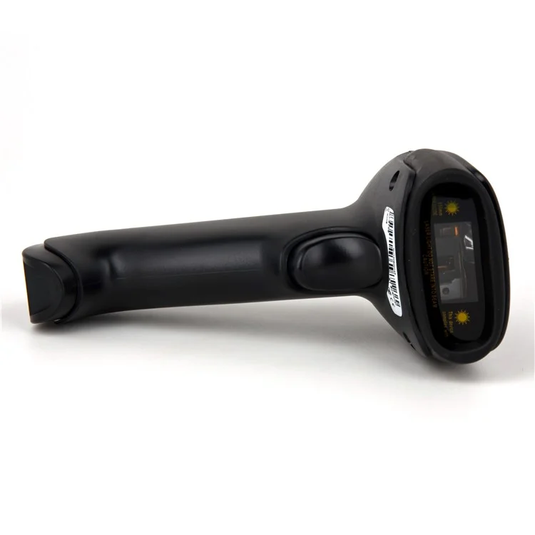 MJ-6709B Bluetooth Wireless Barcode Scanner Mini Bar Code Reader 1D Laser Scanner - Black