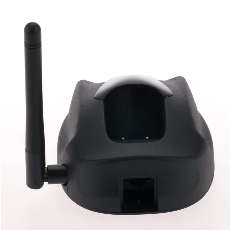 HY2440 433Mhz Wireless Socket 2D Barcode Reader - Black