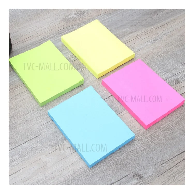 Fluorescent Color Post-it 75 x 100 mm CX13-109 Strong Adhesive Note (Random Color)