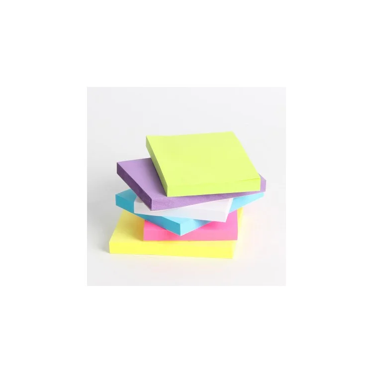 Fluorescent Color Post-it 75 x 100 mm CX13-109 Strong Adhesive Note (Random Color)