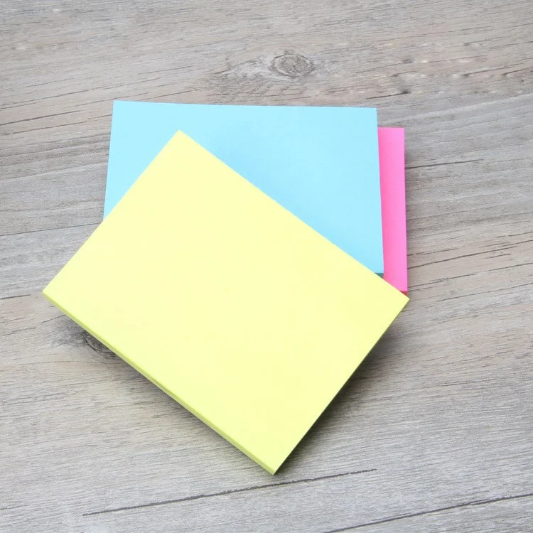 Fluorescent Color Post-it 75 x 100 mm CX13-109 Strong Adhesive Note (Random Color)