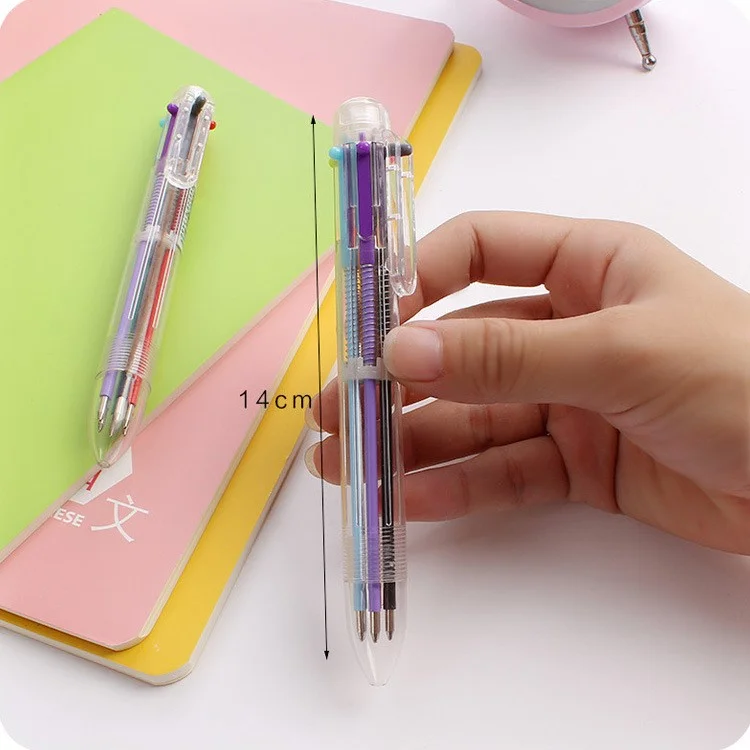 Creative School Stationery Cartoon Funny Multi-color Ballpoint Pen