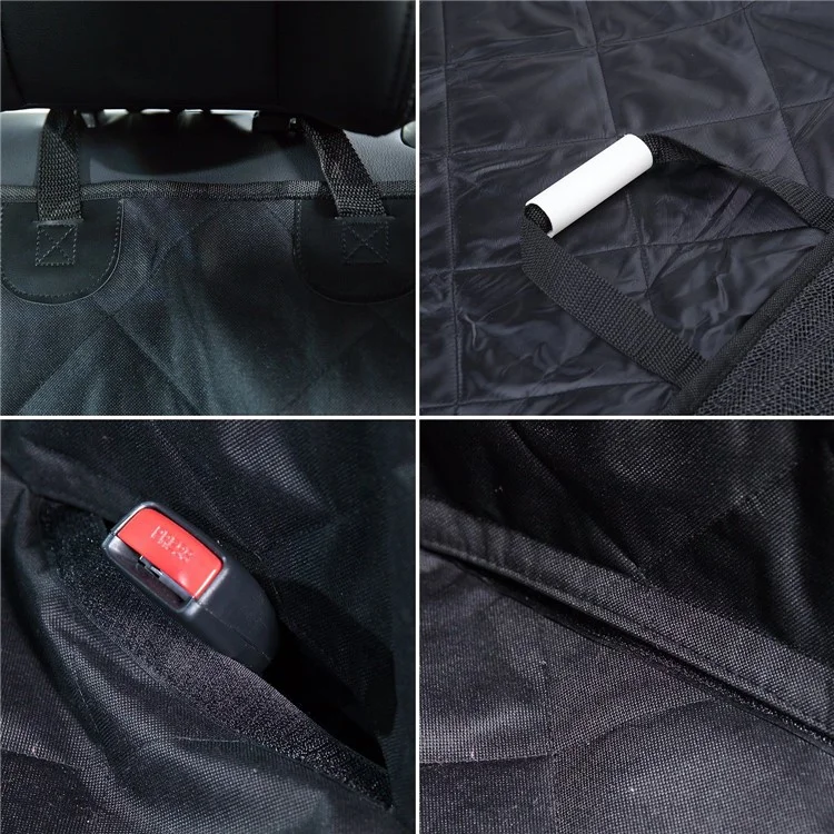 Nonslip & Waterproof Car Back Seat Cover Mat for Pet 152 x 142cm
