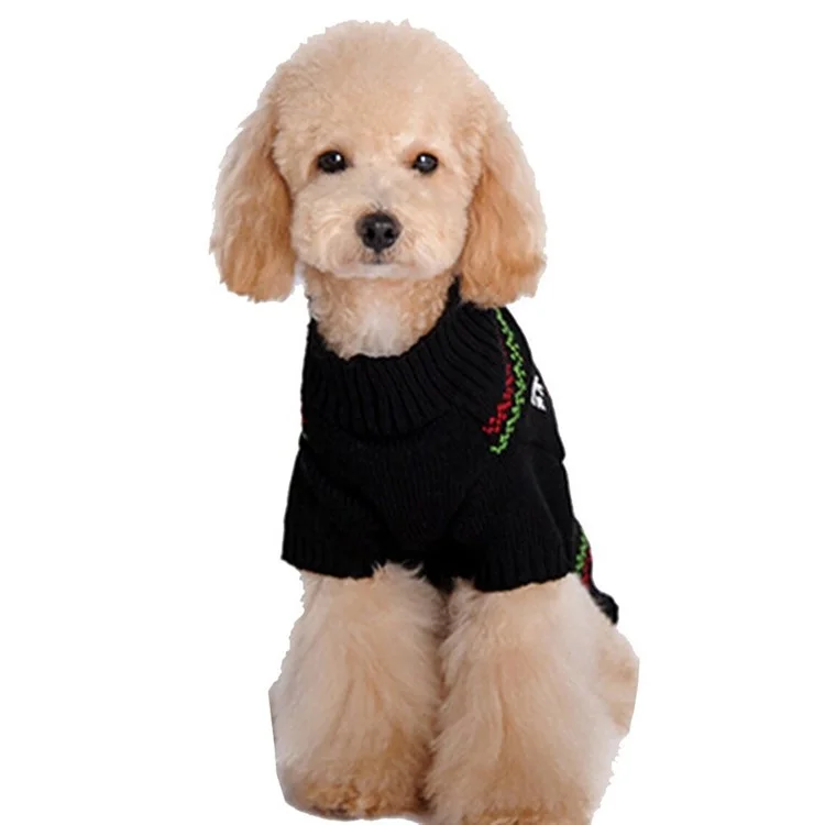 Costume Sweater Deer Puppy Clothes Winter New Year Christmas for Dog and Cat - XS