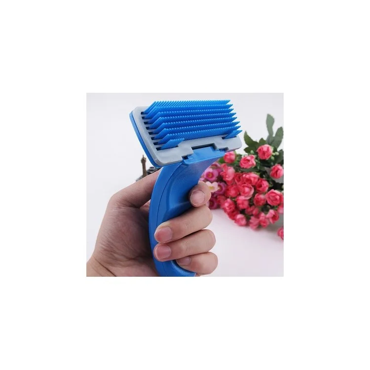 Soft Comfortable Plastic Brush for Pets - S