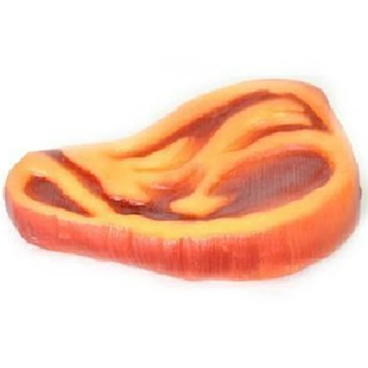 Sound Squeaky Rubber Steak Design Pet Dog Chew Toy Play Gift