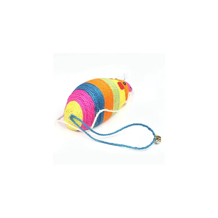 Funny Sisal Mouse Model Cat Scratch Board Toy Pet Product
