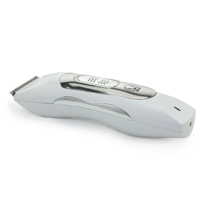 BZ-805 Professional Rechargeable Pet Hair Clipper with Grooming Kit - White / EU Plug